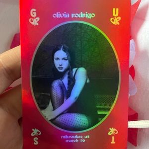 Olivia Rodrigo trading card (Milwaukee)